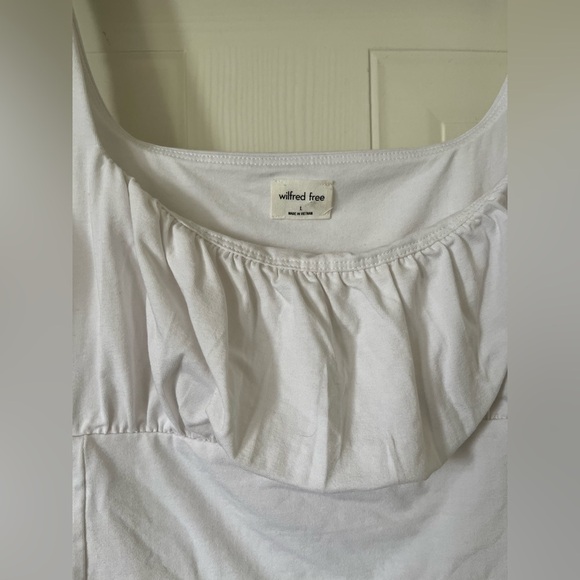 Aritzia Wilfred Free bustier square-neckline tank top - Picture 7 of 13